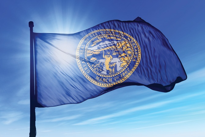 Nebraska-Flag