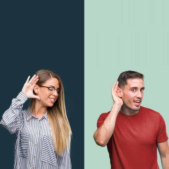 People Listening
